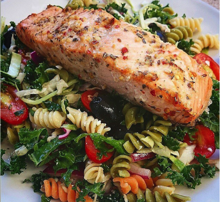 She’s A Foodie: Green Marinated Salmon