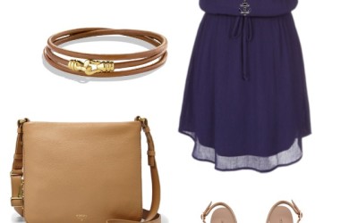 She Rocks: A Simple Blue Dress