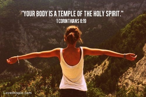She Empowers: Your Body is A Temple, Not a Garbage Can.