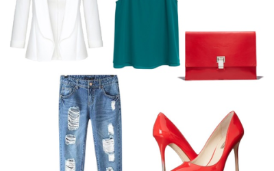 She Rocks: A Splash of Red